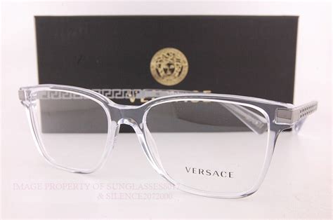 versace clear frames men|Versace eyeglasses frames.